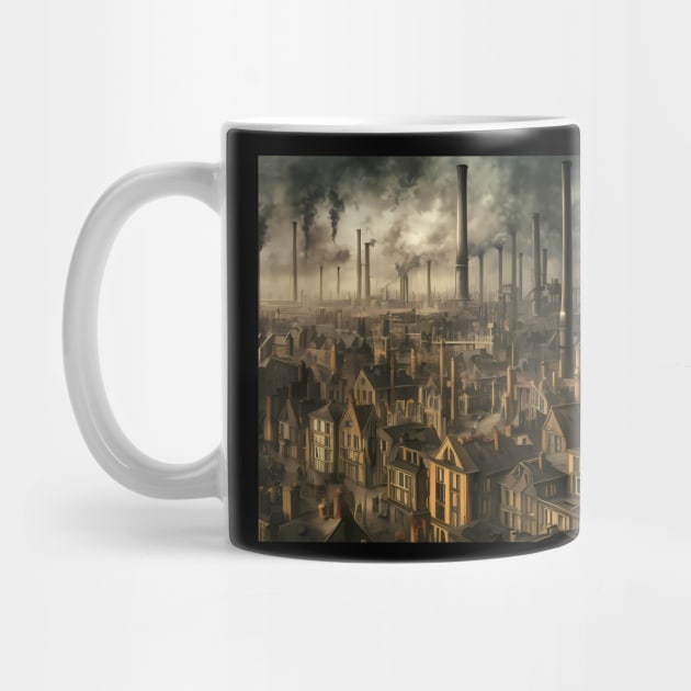 Victorian Alien City by Yellow Cottage Merch